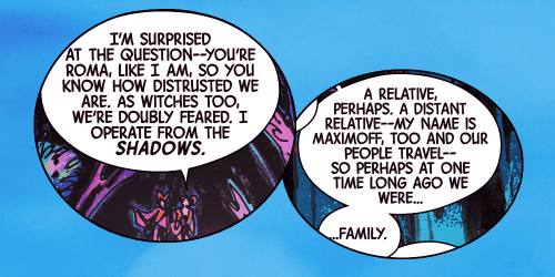 comicscarletwitch:Wanda + her Roma identity