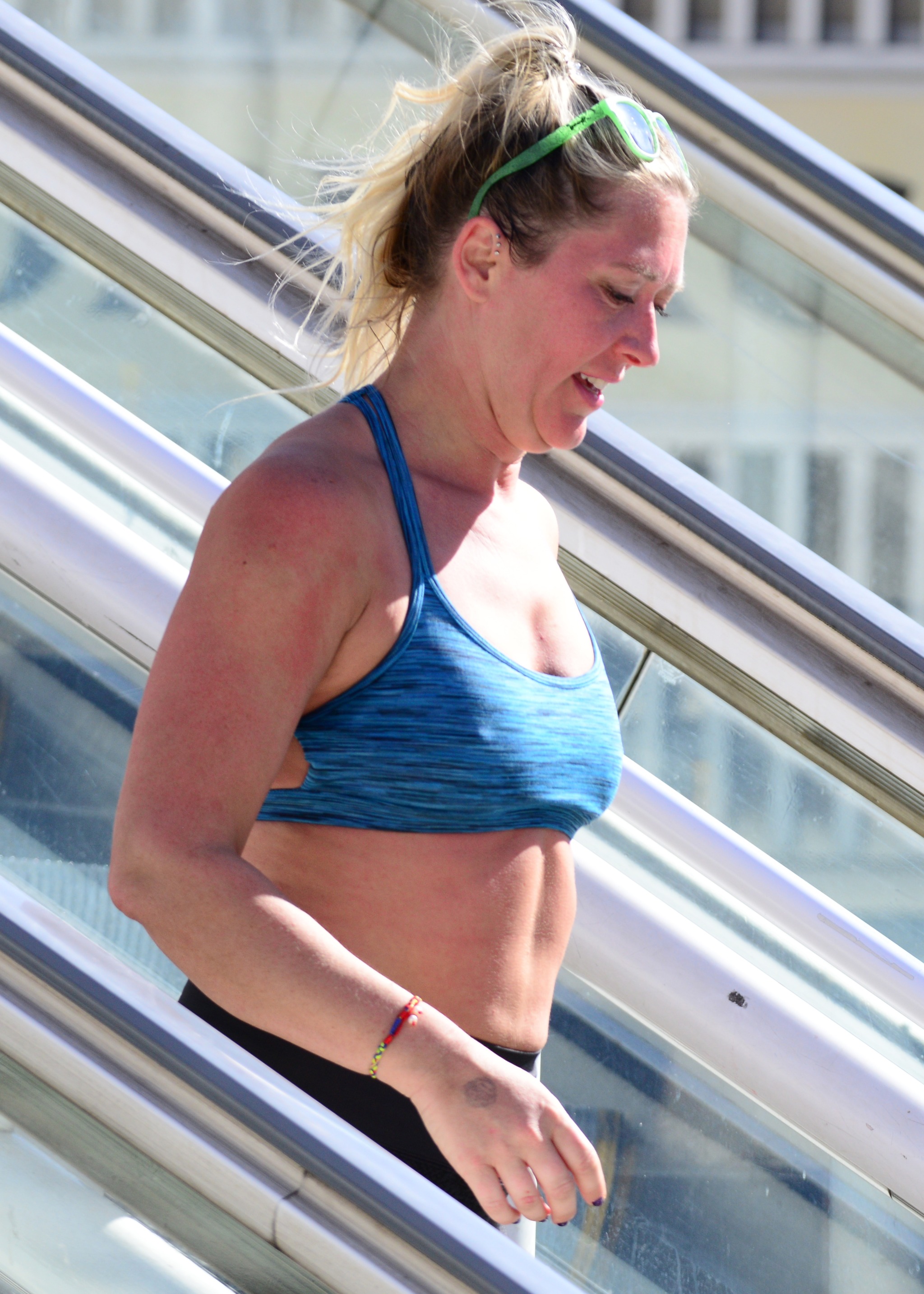 Don’t usually see nips on joggers. adult photos