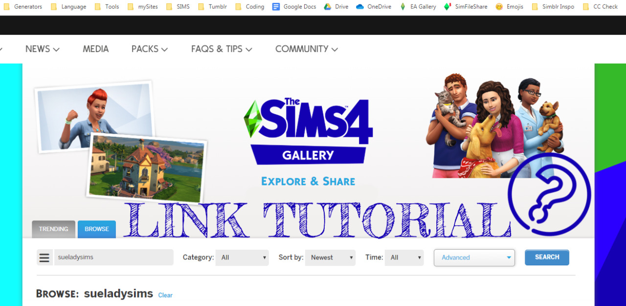 Como fazer download de The Sims 4 Gallery