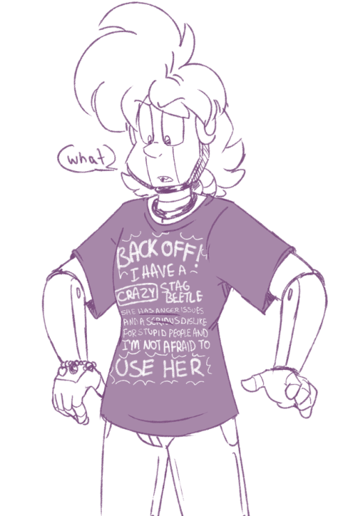 i like those weird specific tshirts