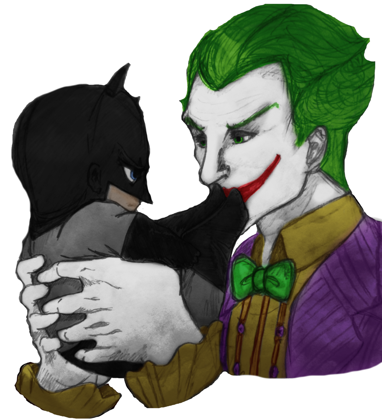Batman x joker rule 34