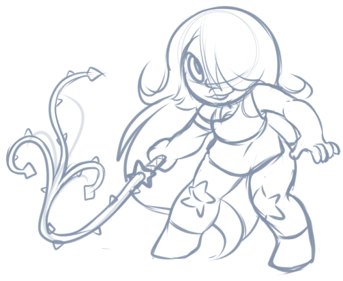 deeum:  Spent most of my morning on these. Not sure how I want to lay them out right now. Or even finish it past this point. :X I just needed to draw muh girls.