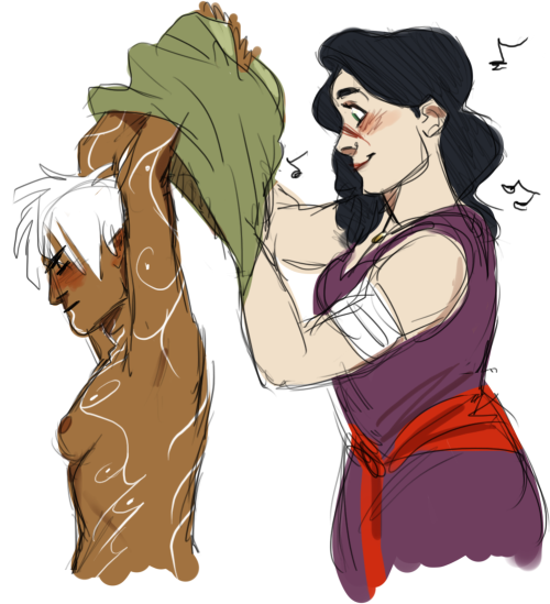 pragticaljoker:templarsalad:I rEALLY LIKE THE TRANSMASCULINE FENRIS HEADCANON.This is one of my favo