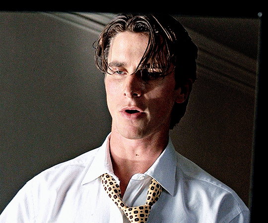 I know it was you. — CHRISTIAN BALE AS PATRICK BATEMAN AMERICAN ...