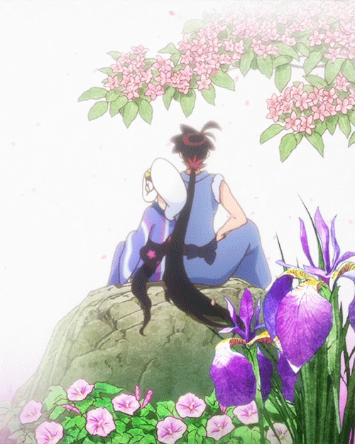 steersky:  Togame and Shichika in Katanagatari’s different endings. Such a visually