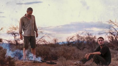 Guy Pearce and Robert Pattinson in The Rover (2014) Dir. David Michôd 