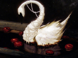 filthypearls: detail from Gummer 2002, oil on canvas Michael Hussar 