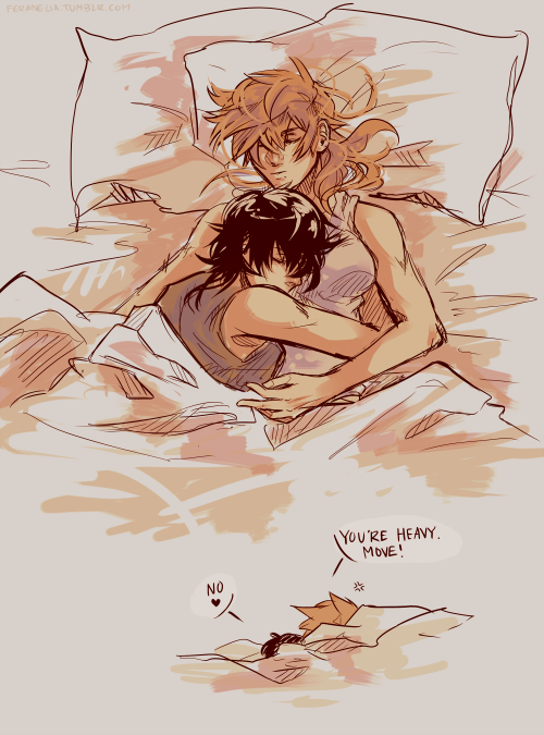 feranelia:Headcanon: fem!Green would have quite big boobs. Fem!Red’s favourite hobby would be 
