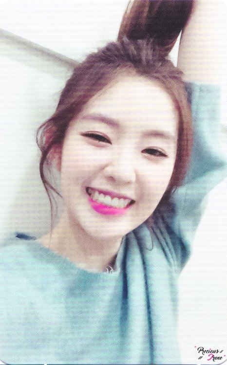 baechuxs:Irene’s photocard: “I like you a lot” [HQ: 1, 2] // Scan by. Precious Irene HK
