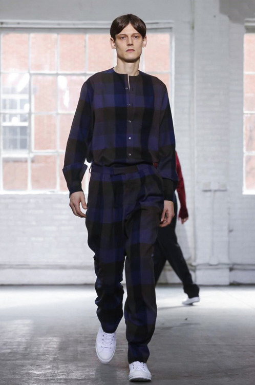 Adam Butcher walks Duckie Brown Fall 2015