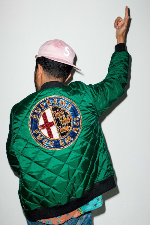 hypebeast:  Supreme 2016 Spring/Summer Editorial by ‘Them Magazine’Shot by Terry Richardson and modeled by Lucien Smith.