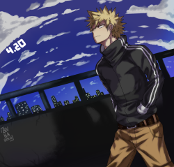 bnha-bitch:  Happy Birthday Kacchan!!  