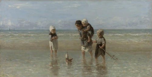 Jozef Israëls - Children of the Sea (1872)