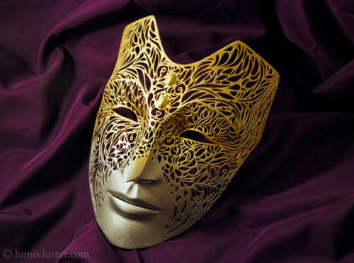 coolthingoftheday:  3D printed masks by designer Melissa Ng.  (Source) 
