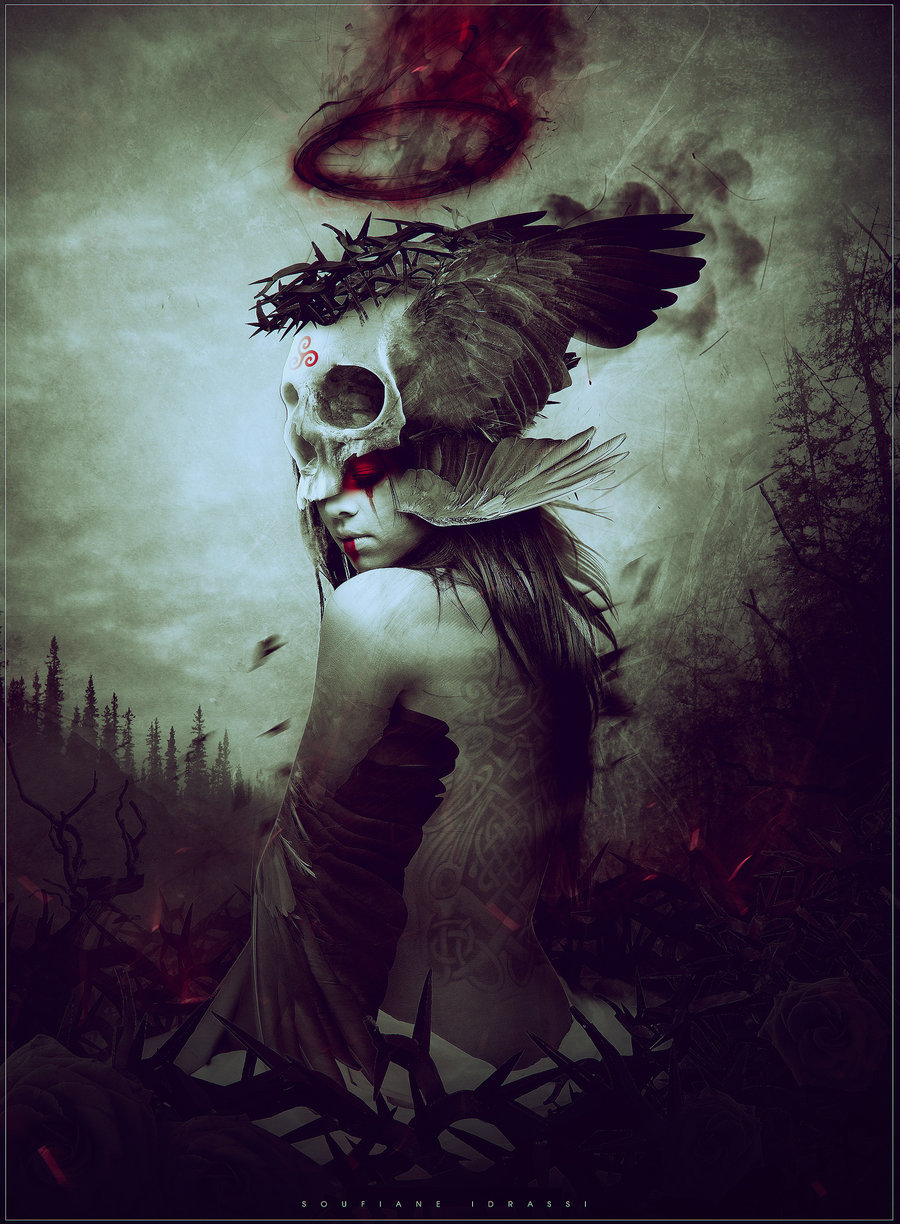 inspirationofelves:  Dark Godess by ~streetX222 