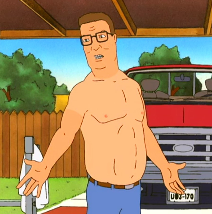 Hank hill tan