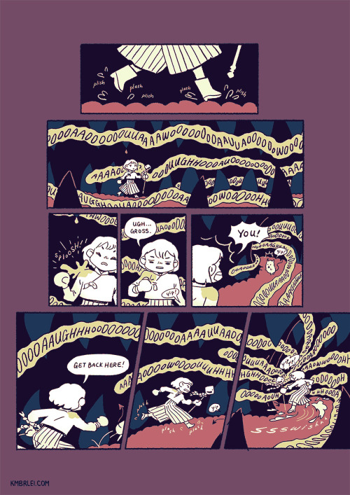 magical girl to the rescue! a comic assignment focusing on depicting sound