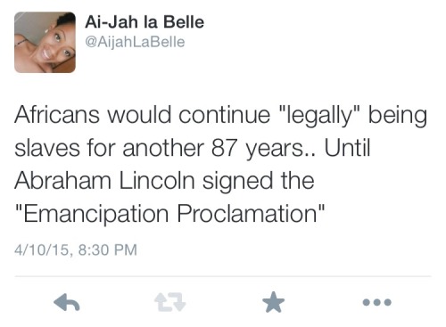 checkprivilege:  grrrlproblems:  roseworter:  aijah-badu:  But listen to me though.   What does Anne Frank have to do with this?? What does the Holocaust have to do with the enslavement of africans? This is beyond disgusting. Why is this being framed
