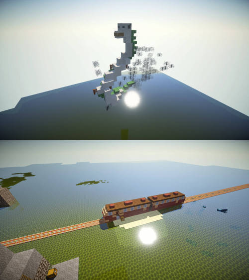 amberlyn-white:  vujon:  spirited away in minecraft, dont look back  You didn’t. 