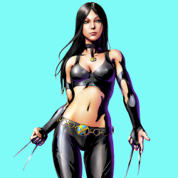 sonyablade:  laura kinney, ultimate marvel vs capcom 3