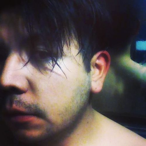 #me #beardinprogress #beard #blackhair #pale #mediumhair #self