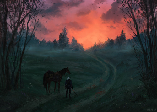 witcherislovewitcherislife:arnaerr:some good old landscapes inspired by the witcher They’re all so b