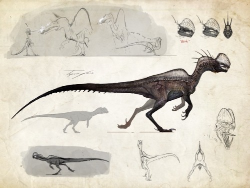 :Neurotenic Dilophosaurus: A ghostly creature that disappears when it dashes into the night. It leav