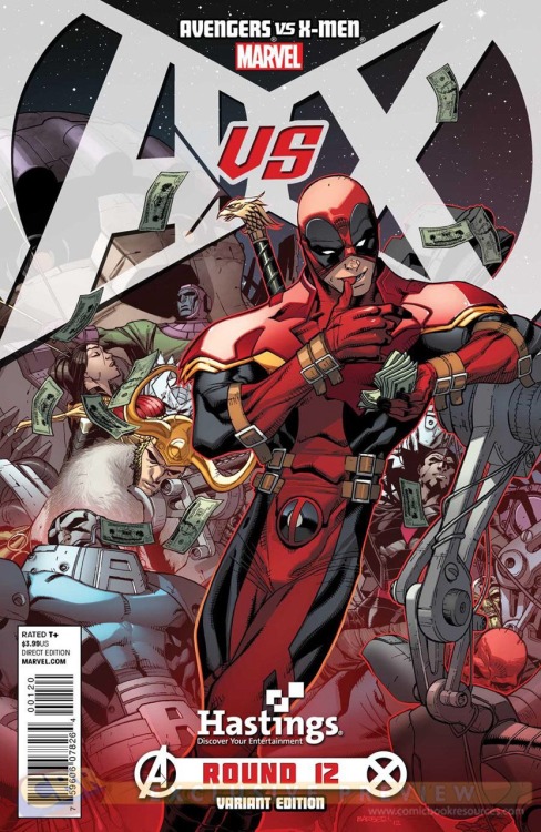 riseofthejuggernaut:  Avengers vs X-Men Round 12 Covers