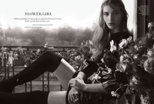 Elena Bartels By David Slijper For Uk Harper&rsquo;s Bazaar May 2014