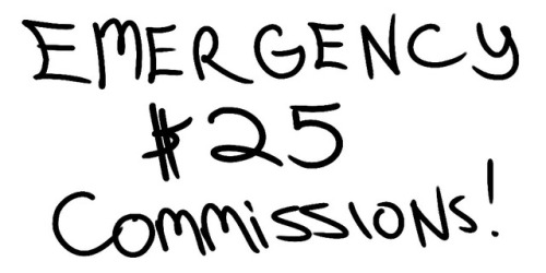 clockworkjackdaw: EMERGENCY SKETCH COMMISSIONS.  This month hit me a little hard! 7 Slots are open! 