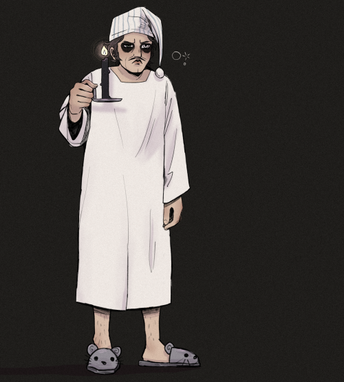 I Unironically Believe He Wears This To Bed 