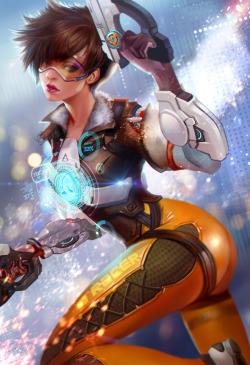 Tracer from Overwatch by jiuge 