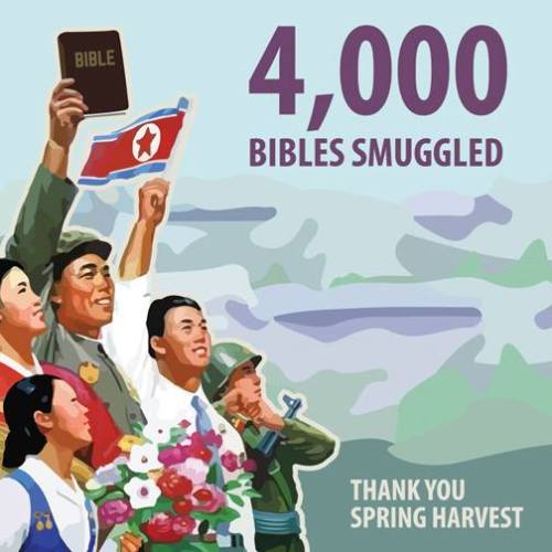 A Spring Harvest initiative has helped smuggle hope into North Korea.