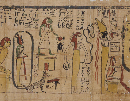 virtual-artifacts:Mythological papyri of Tahenenmut Egypt, Third Intermediate Period National Muse