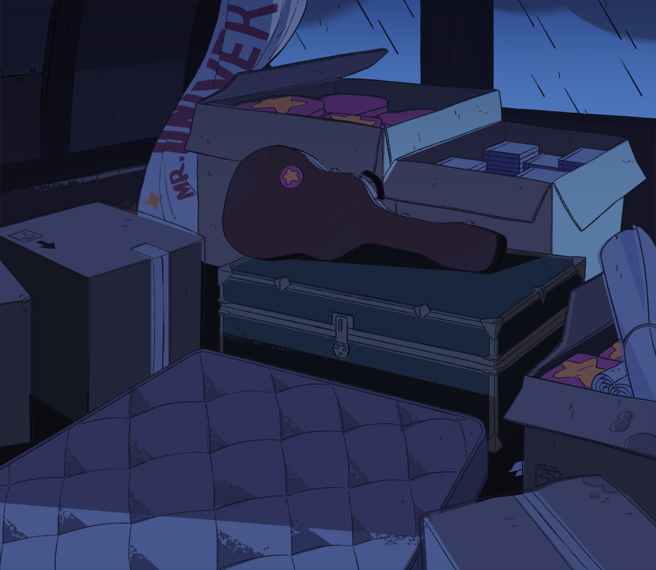 A selection of Backgrounds from the Steven Universe episode: Story For StevenArt