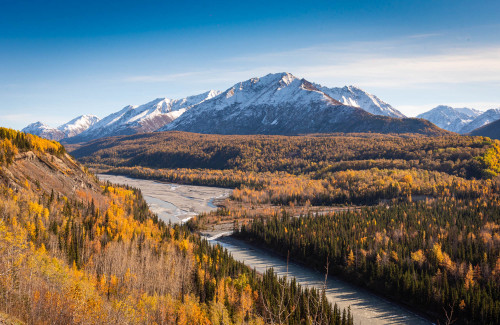 The view along the Glenn Hwy on the way up to our new home. As of September 28th, we have moved to a