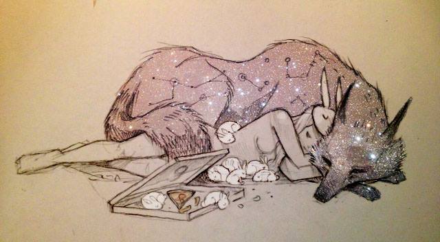 aspectofadreamer:  The world of Bunny and Lupus by Chiara Bautista