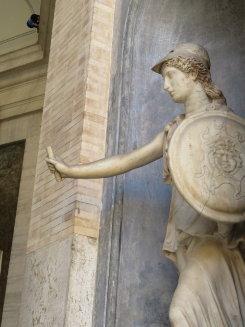 odys-seus:Statue of Athena, the Vatican Museums.