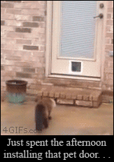 4Gifs:  “Nice Craftsmanship. Probably Took A While. I’ll Be In The Den.” -