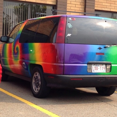 Sick paint job #psychedelic #trippy #paintjob #yeg #walkingdeadmonton