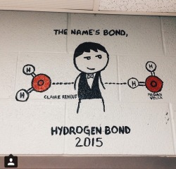 dumb-science-jokes:joshramsay:painted this gem on the biology room wall Yay!