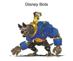 tastefullyoffensive: Disney Bots by Jake