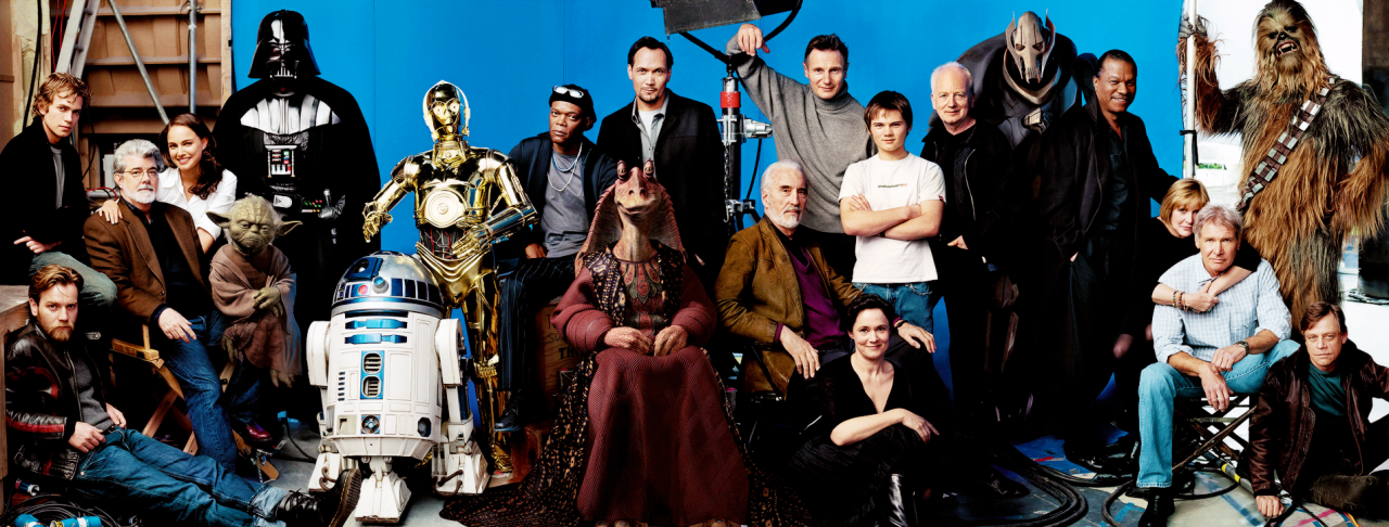 lmnpnch:  Annie Leibovitz’s 2005 Star Wars Vanity Fair Cover From  left: Ewan McGregor,