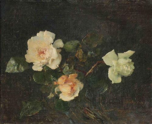 errantia:  Vaes Walter (1882-1958) A still life with roses 