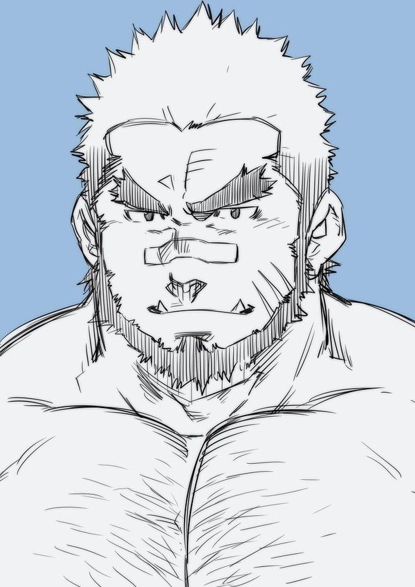 bara-detectives: Art by Terujirou.  Art of Takeshi Matsu’s Character Daisuke from