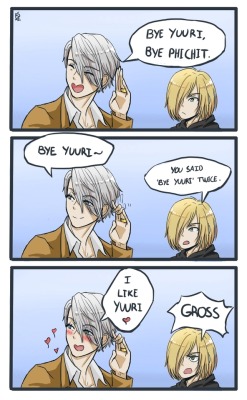 rhapeseuhans:  Viktor likes Yuuri.