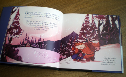 Yay! My hardback copy of my children’s book, Jack and the Winter King arrived!I am very impres