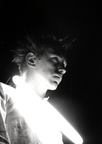 theunderestimator:John Lydon, photographed in 1985 by Tony Mott as a modern post