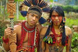 starry-eyed-wolfchild:  The Kayapo people