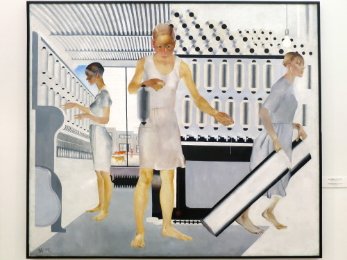 Alexander Deineka (1899-1969), ‘Textile Workers,’ 1927, oil on canvas.